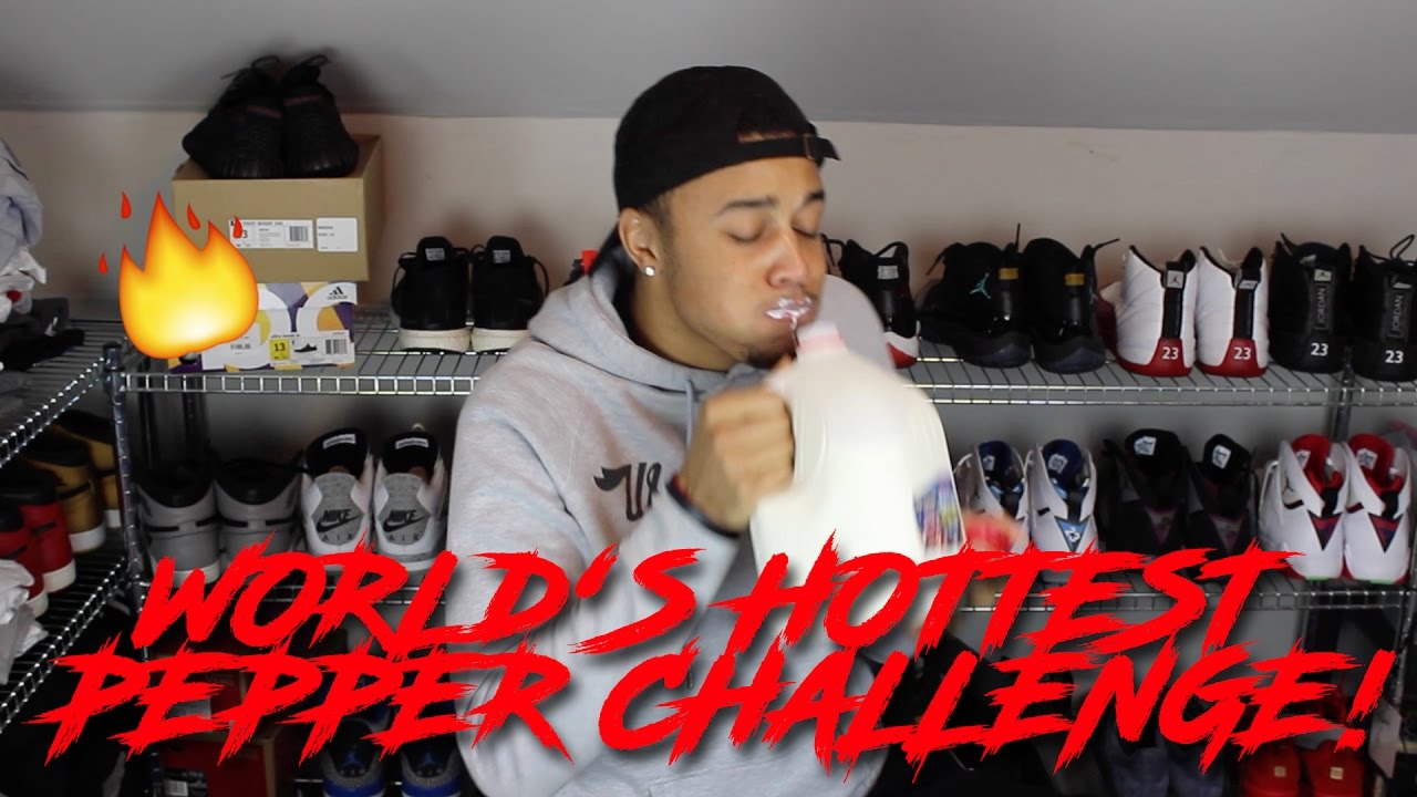 I ATE THE WORLD'S HOTTEST PEPPER?! (CAROLINA REAPER) @KBURTON_25