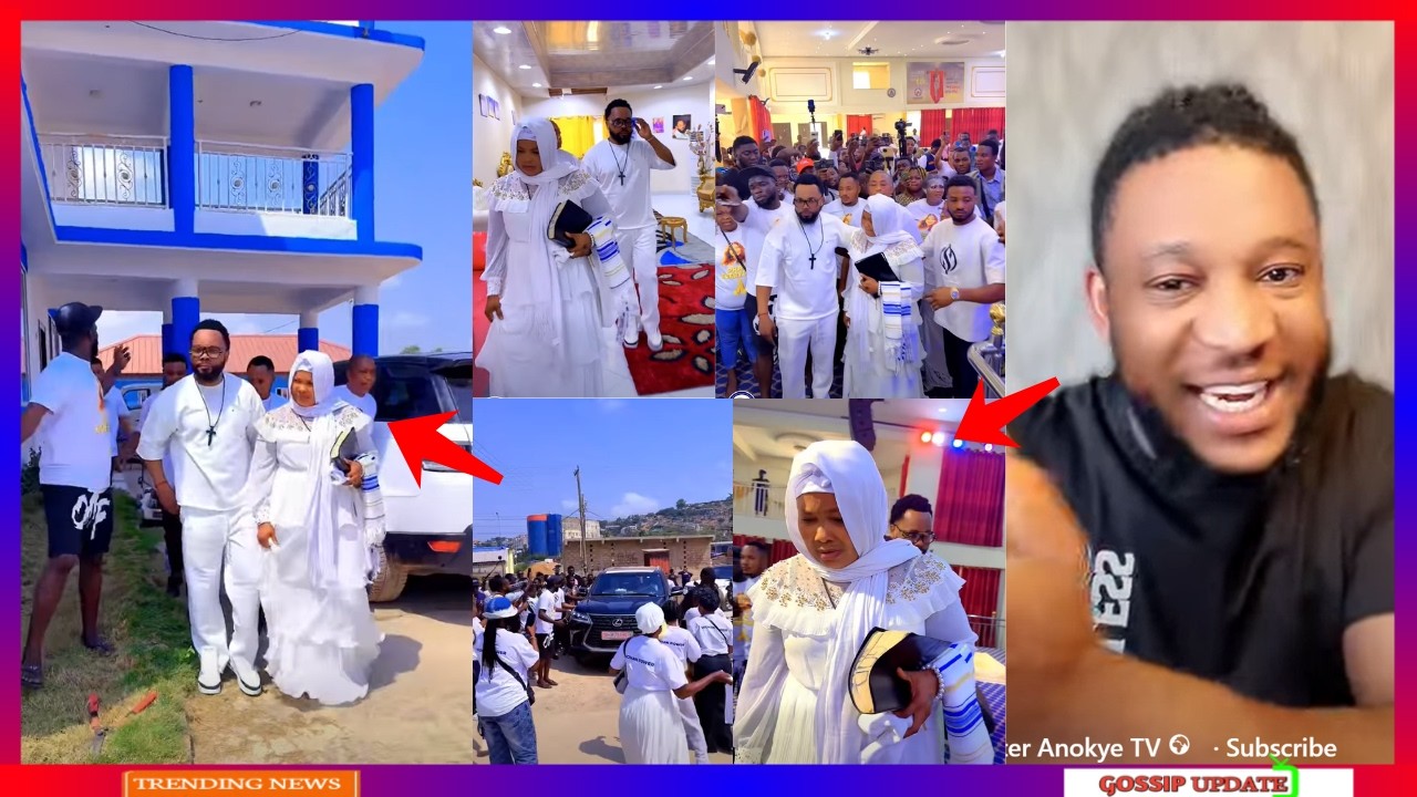 AWW! Watch How AGRADAA Storm Her Church AFter Her Release As Peter Anokyi Drop Secret Revelation