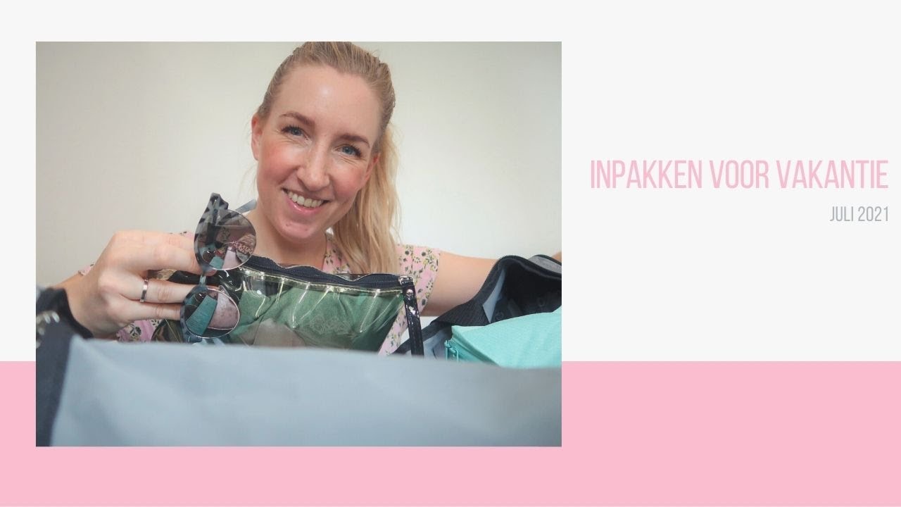 Inpakken voor de vakantie met 2 kinderen