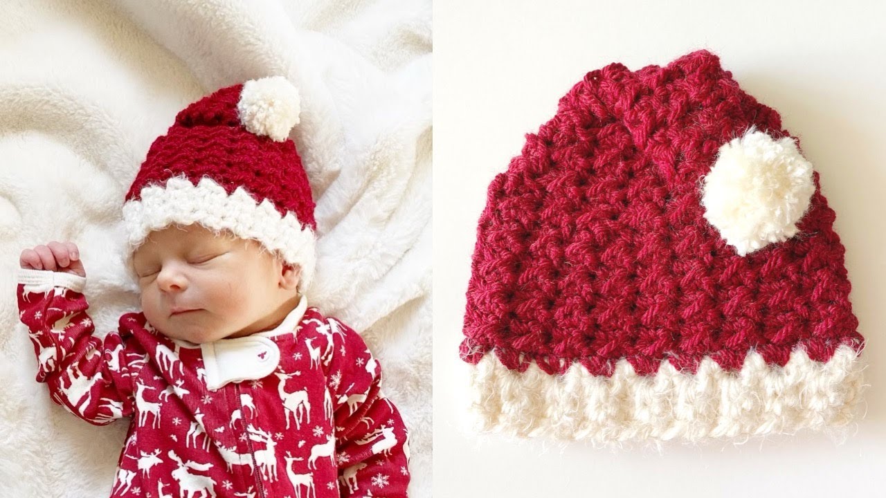 Crochet Newborn Sleeping Cap
