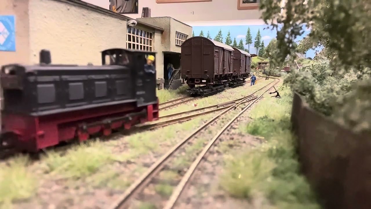 Rangierbetrieb mit der Werks-Ns4