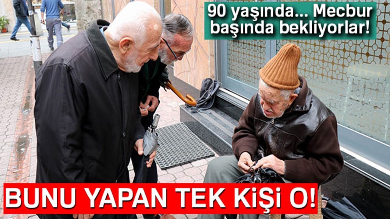 90’lık Şemsiye Tamircisi Gözlük Dahi Kullanmadan Mesleğini Sürdürüyor