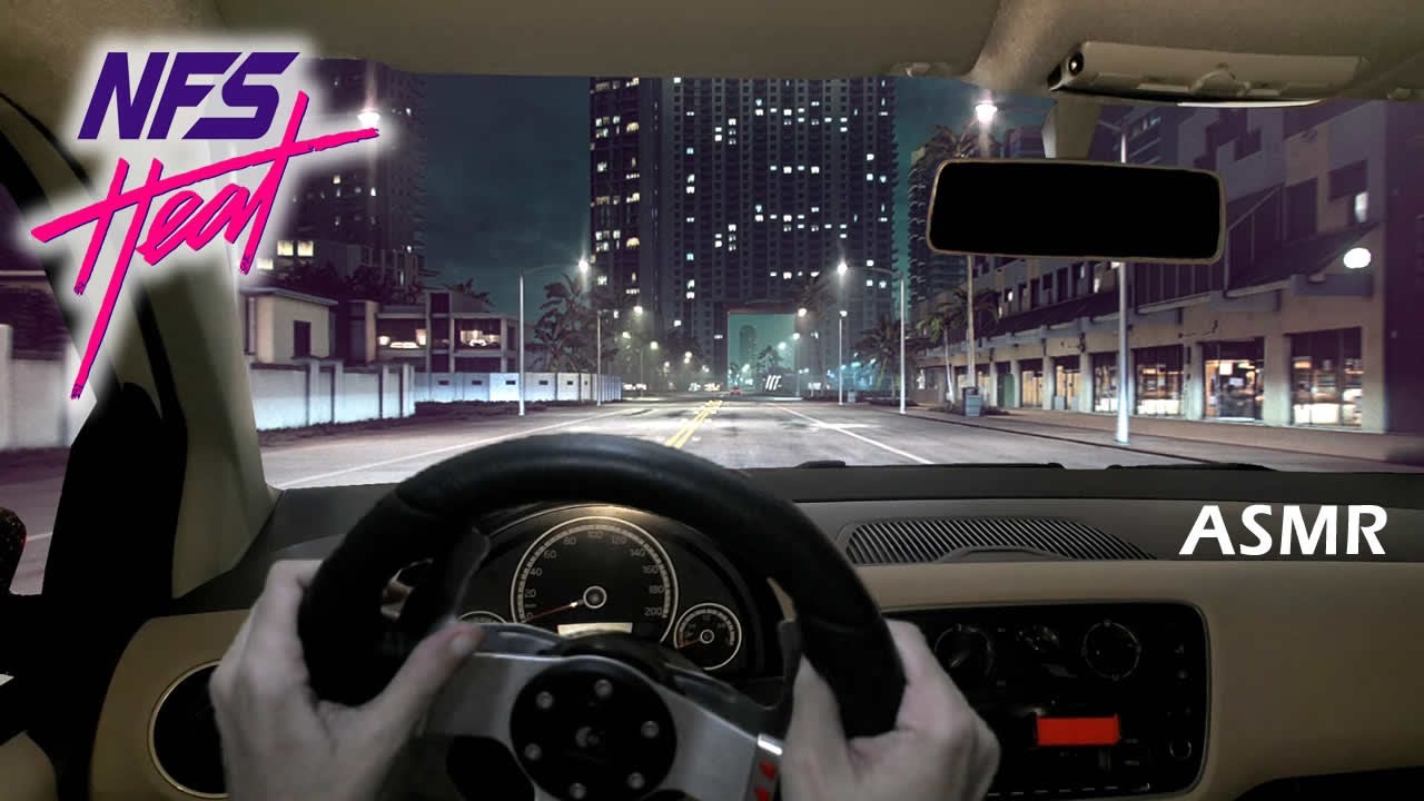 ASMR Need for Speed Heat primeira pessoa gameplay