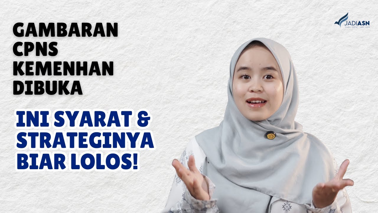 CPNS KEMENHAN 2025 DIBUKA! KAMU SIAP BELA NEGARA DARI BALIK MEJA?
