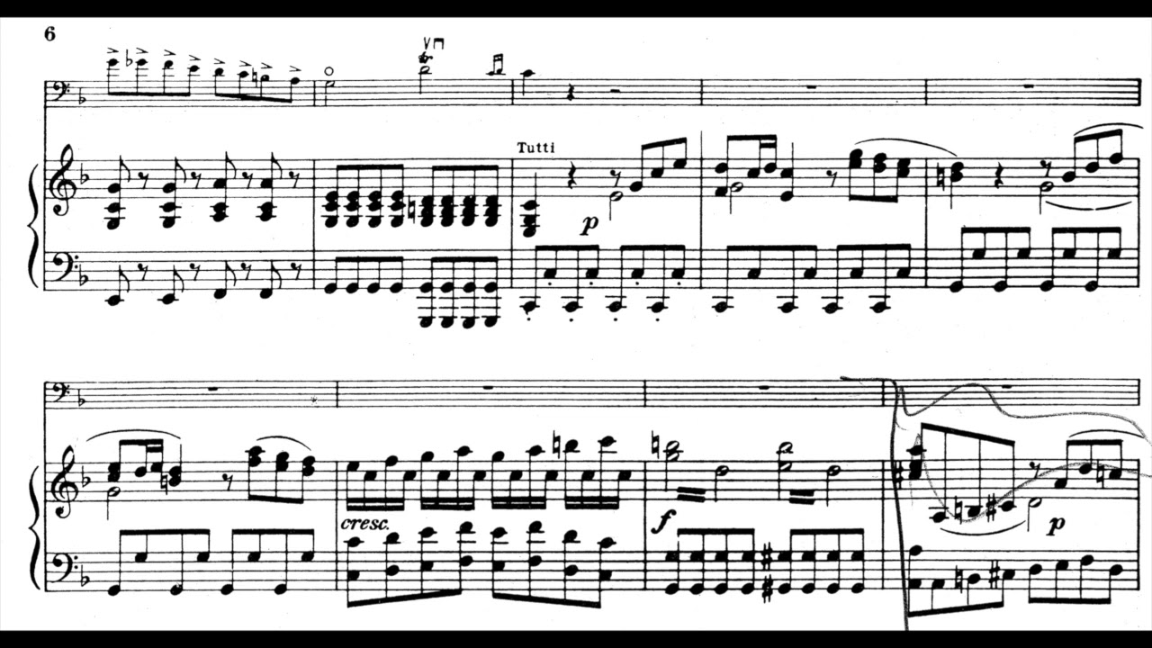 Capuzzi - Double Bass Concerto in F, 1st Mov. (piano accompaniment)