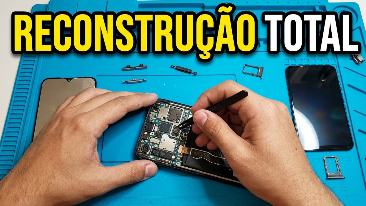 RECONSTRUÇÃO DO MOTO G8 PLUS
