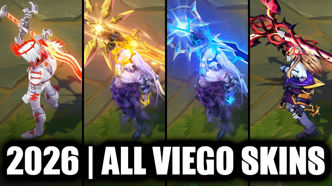ALL VIEGO SKINS SPOTLIGHT 2026 | League of Legends