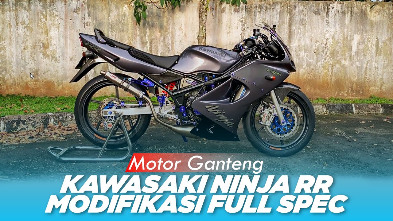 KAWASAKI NINJA RR 150 OLD MODIFIKASI PROPER BANGET‼️MODIFIKASINYA GANTENG BANGET🔥 #ninjarrold 