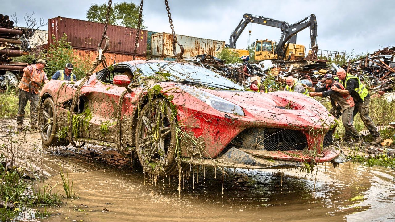 Asmr Car Restoration! Full Restoration of a La Ferrari from Total Disrepair to Looking New