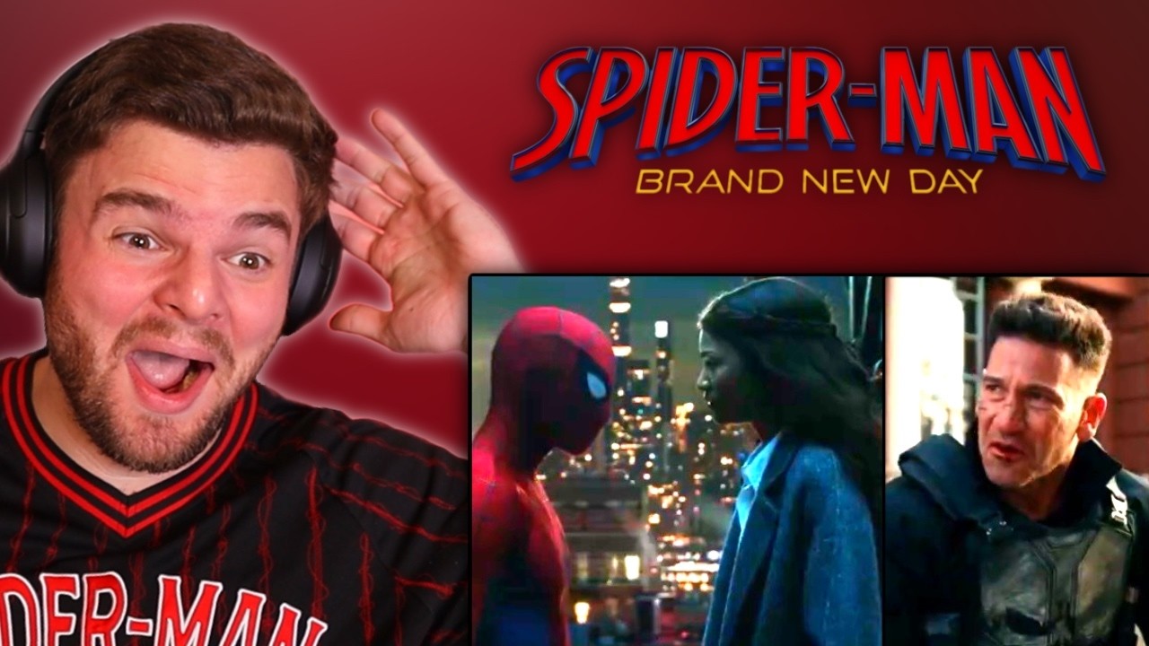 Spider-Man: Brand New Day Official Trailer REACTION!