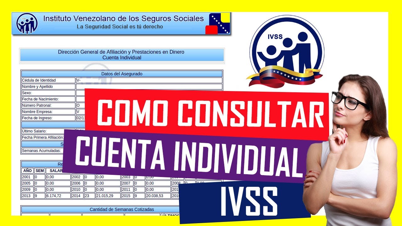 C&oacute;mo Solicitar y Consultar la CUENTA INDIVIDUAL IVSS 👀
