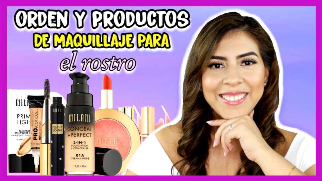 ORDEN y PRODUCTOS DE MAQUILLAJE PARA EL ROSTRO ✯ KARENYA