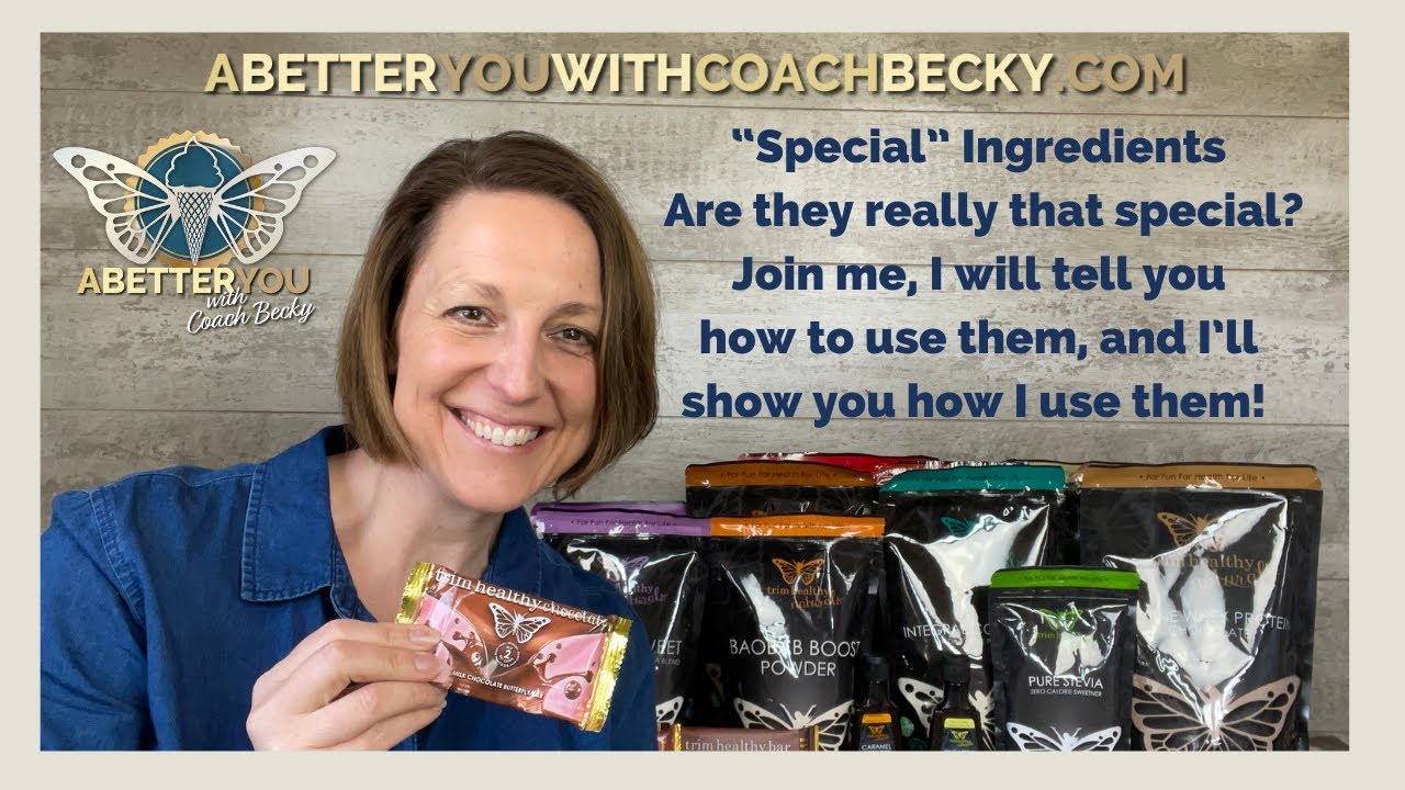 “Special Ingredients” with Coach Becky on the Trim Healthy Mama Plan