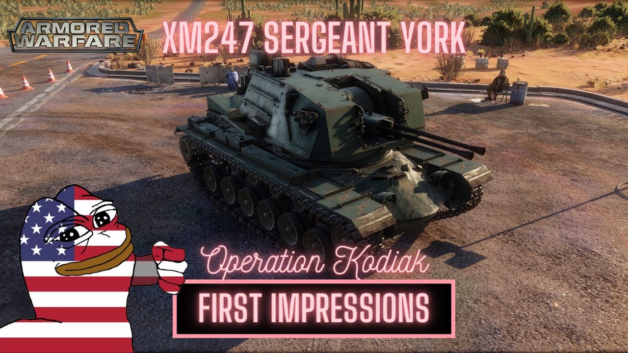 Armored Warfare - First Impressions: XM247 Sergeant York