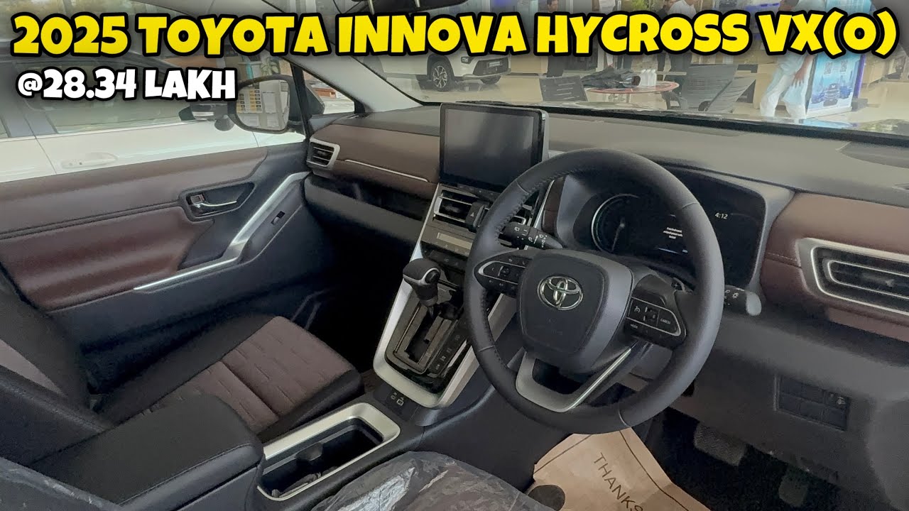 2025 TOYOTA INNOVA HYCROSS VX(O) - 28.34 LAKH | DETAILED WALK-AROUND ✅