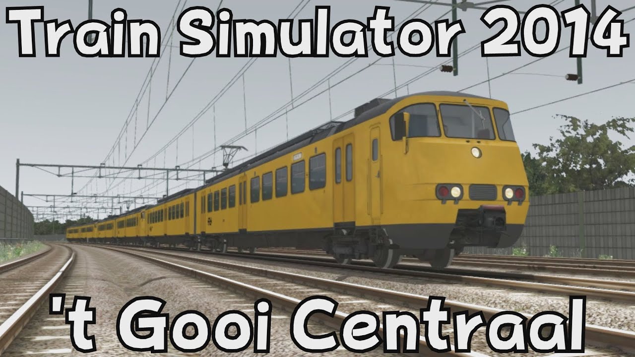 Train Simulator 2014: 't Gooi Centraal with ChrisTrains NS SGM Citypendel