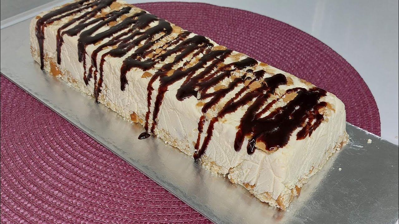 SEMIFREDO💥sa čokoladom i plazmom❗️Luksuzni domaći desert Domaći sladoled-Luxury homemade dessert