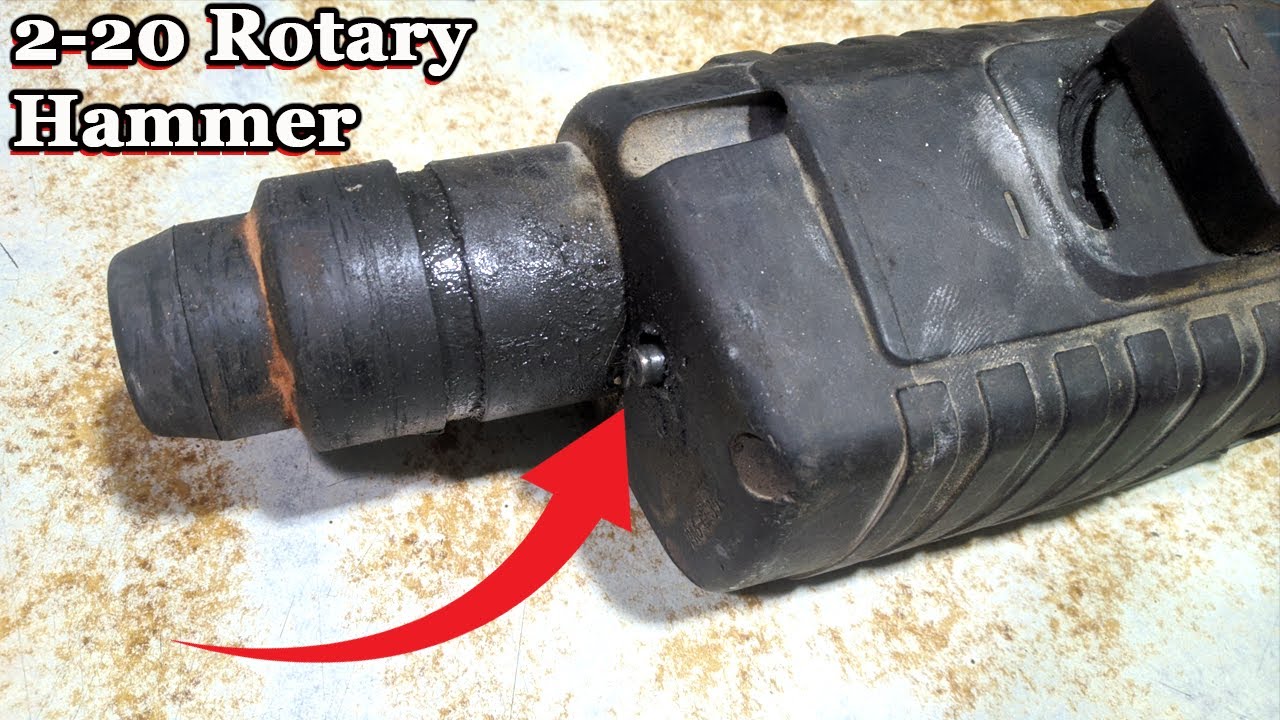 How To Change The Gear Body On A 2-20 Rotary Hammer