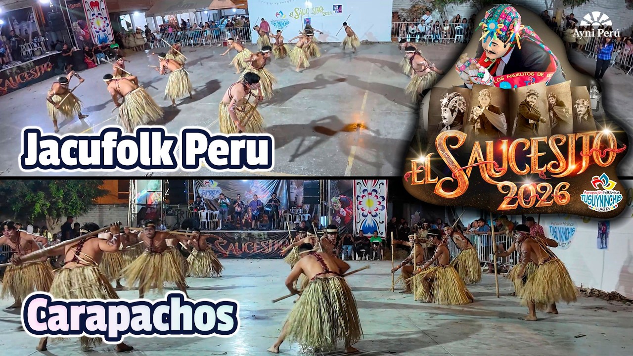 Carapachos - Tingo Maria - Jacufolk Peru / Saucecito 2026 Tusuyninchis Llaqta