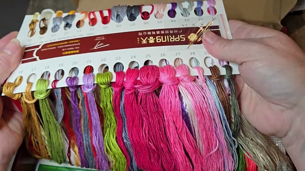Black Friday Sales New Spring Cross Stitch Unboxing from VIPcrossstitch