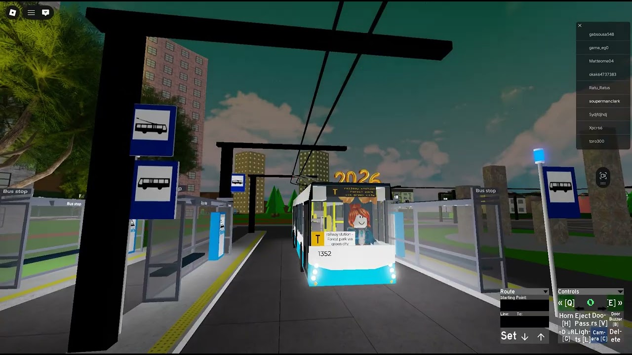 Brookhaven Tram Roblox New update. Trolleybuses?!