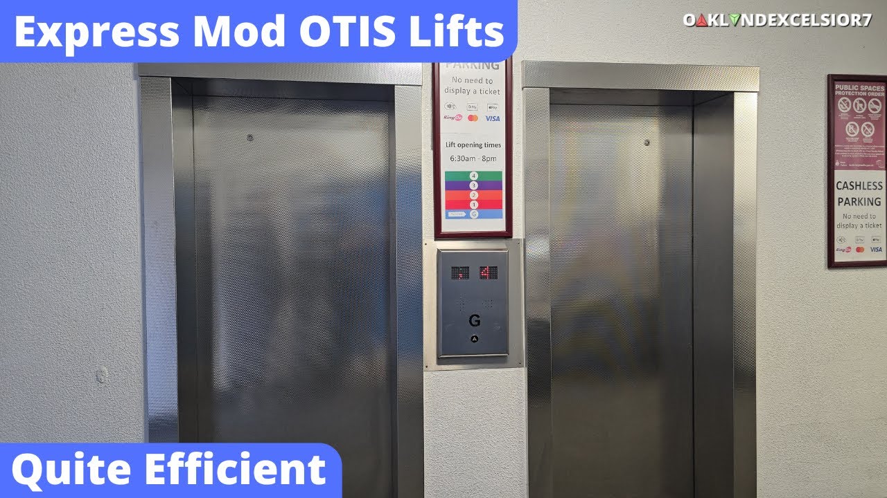 Express Mod OTIS Lifts at Crescent Road Car Park Tunbridge Wells