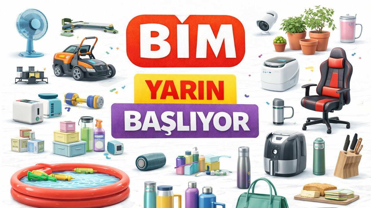 BİM 13 MART 2026 CUMA KATALOĞU | BİM AKTÜEL ÜRÜNLER GELDİ 🔥