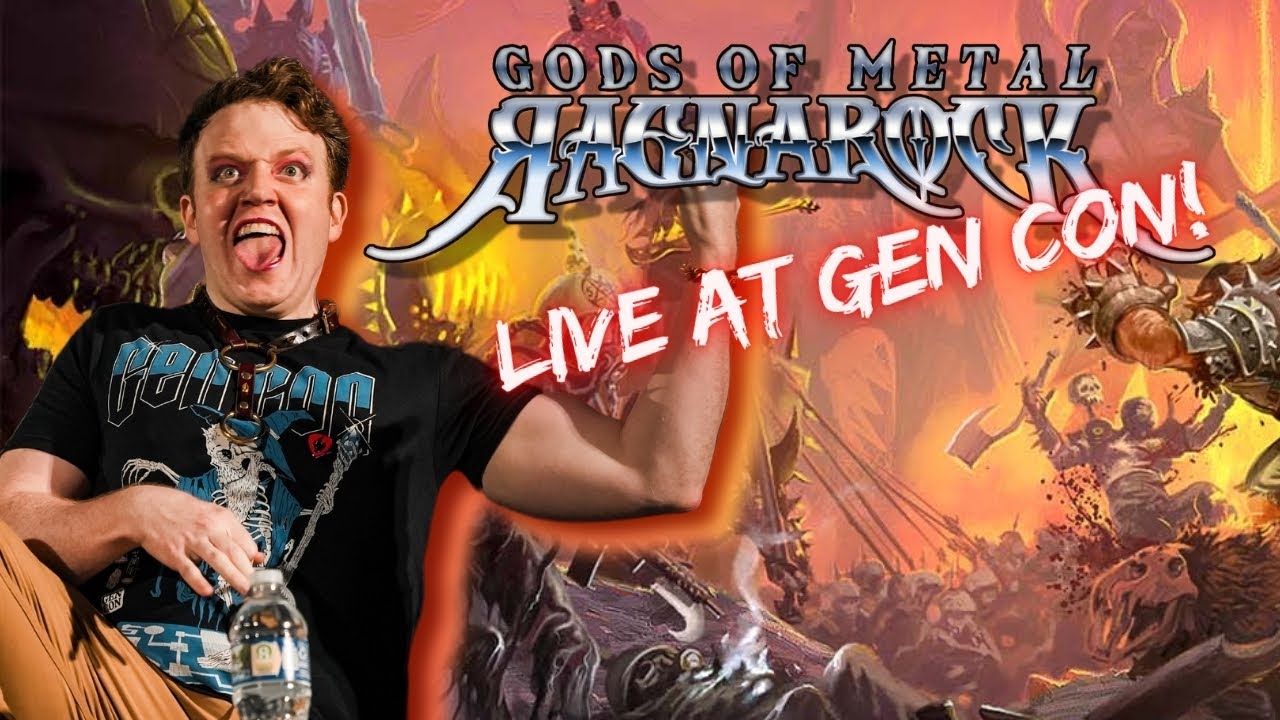 Gods of Metal: Ragnarock LIVE! with Brennan Lee Mulligan at Gen Con