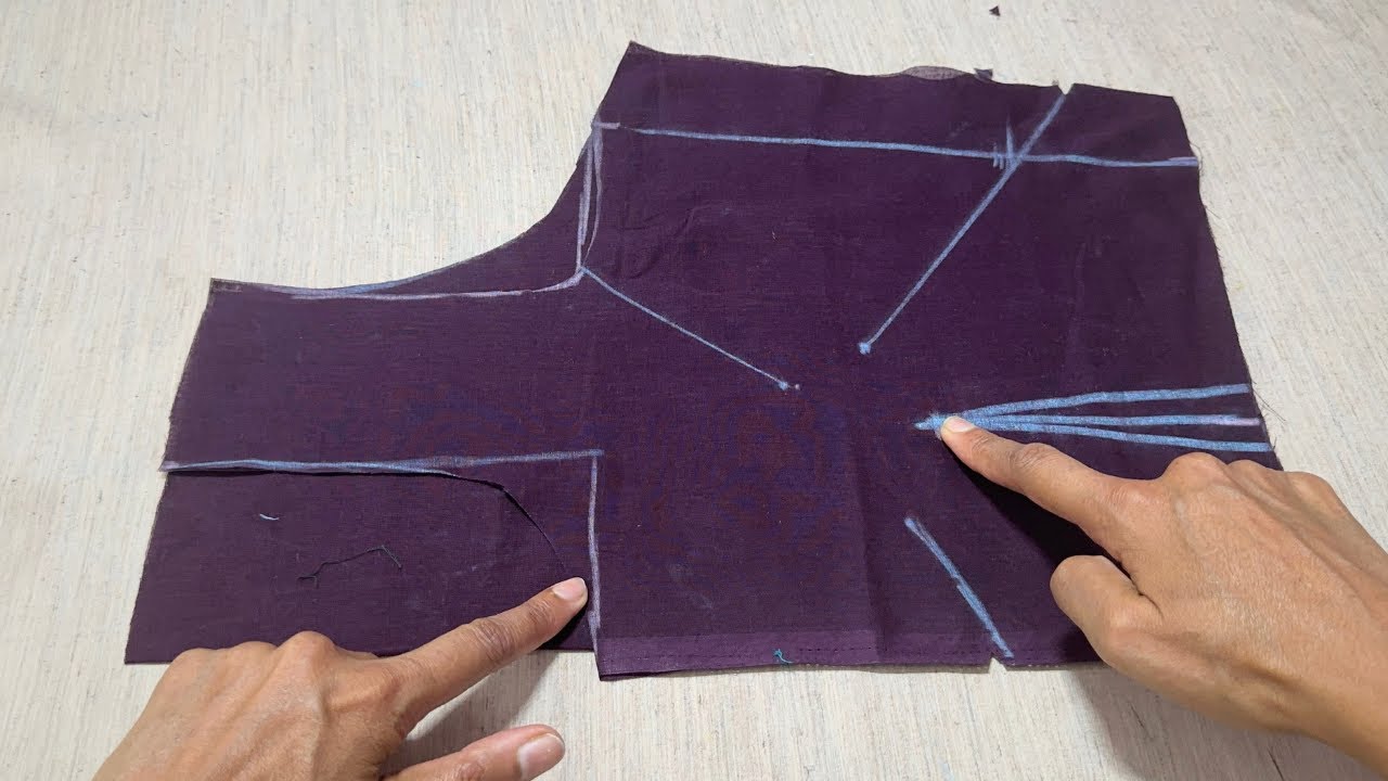 हर नाप के साइज की कटिंग सीखे || Perfect Blouse Cutting and stitching in Hindi || Easy blouse making