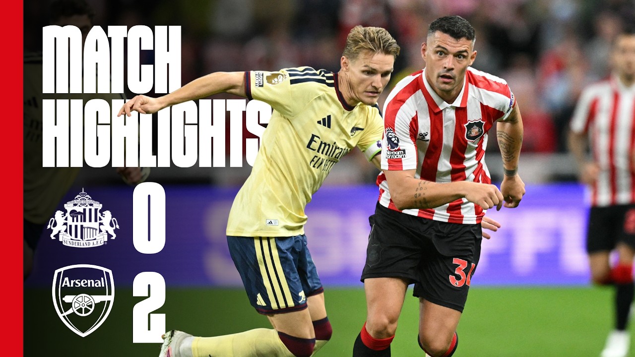 Defeat at the SOL | Sunderland AFC 0 - 2 Arsenal | Premier League Highlights