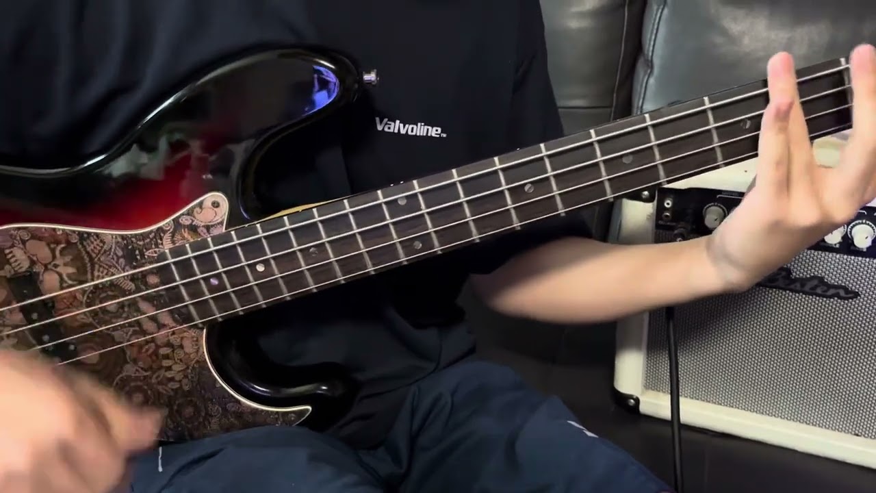 Incredible Bass solo 연습 중3