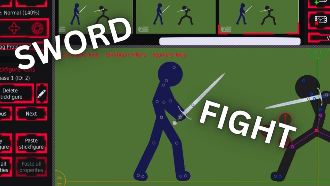 Stick Nodes How To Make A Sword Fight Animation