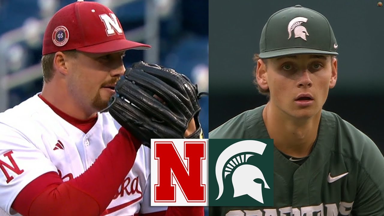 Michigan State vs Nebraska College Baseball Highlights Full Game 2025