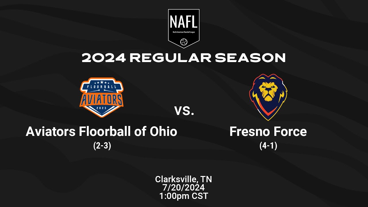 Aviators Floorball of Ohio vs. Fresno Force
