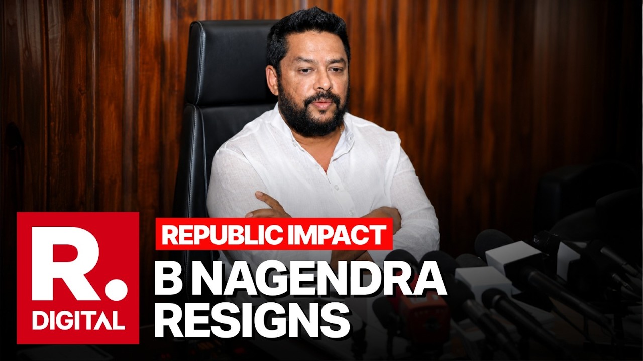 B Nagendra Resigns Over Valmiki Scam? Karnataka Politics Rocked | Republic Investigation Impact