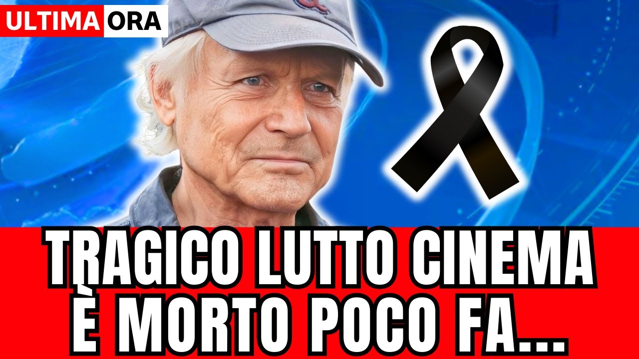 🔴 TRAGICO LUTTO NEL CINEMA ITALIANO: "È MORTO IL FAMOSO ATTORE POCO FA..." FAN IN LACRIME
