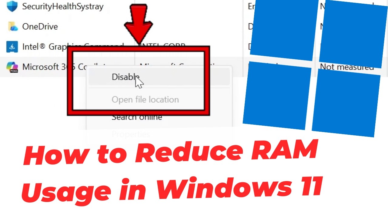 Как уменьшить использование оперативной памяти в Windows 11 (освободить память)