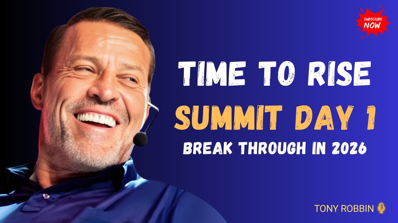 Break Through in 2026 | TIME TO RISE Summit Day 1 &ndash; Tony Robbins