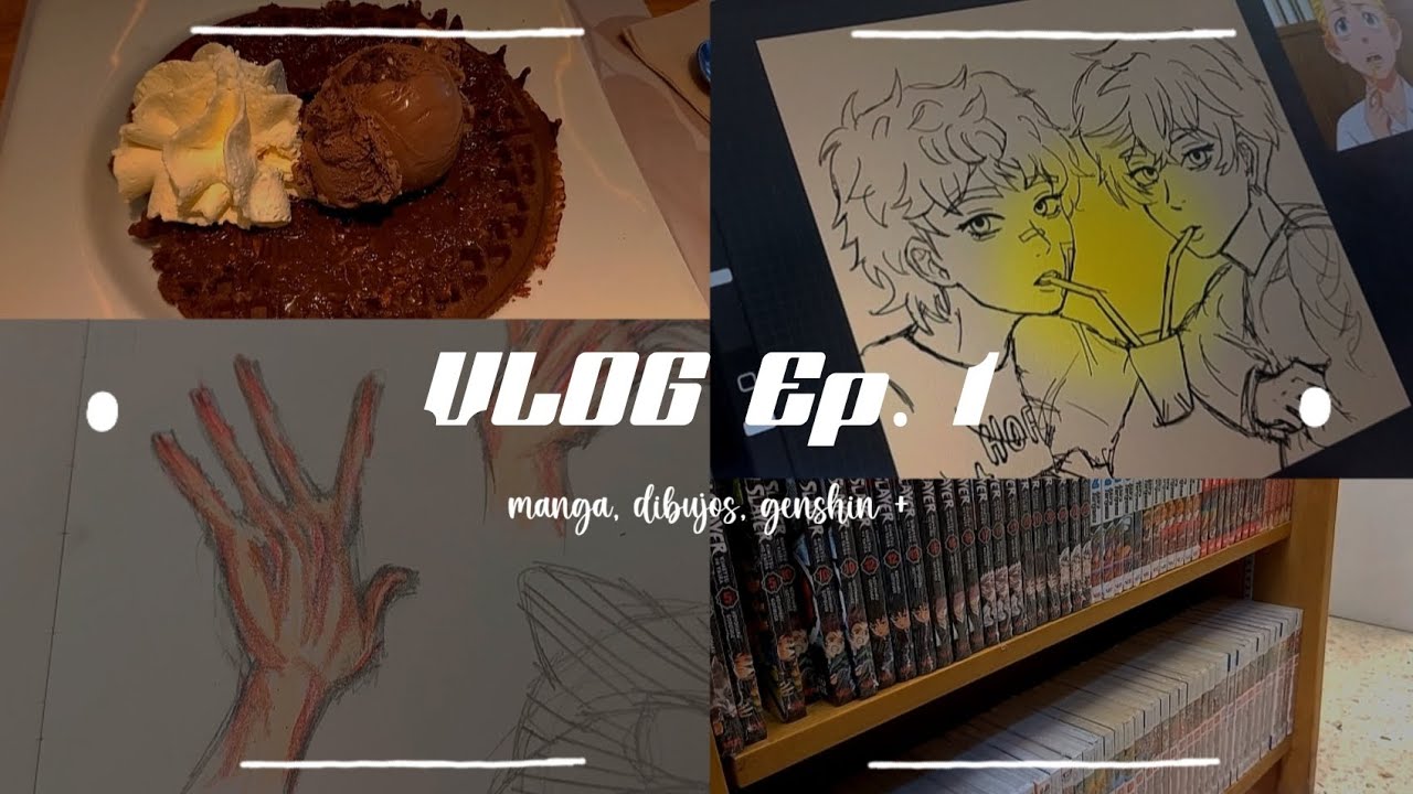 Vlog Ep.1: Dibujitos, compras, manga, Stray Kids Japanese Comeback, Genshin