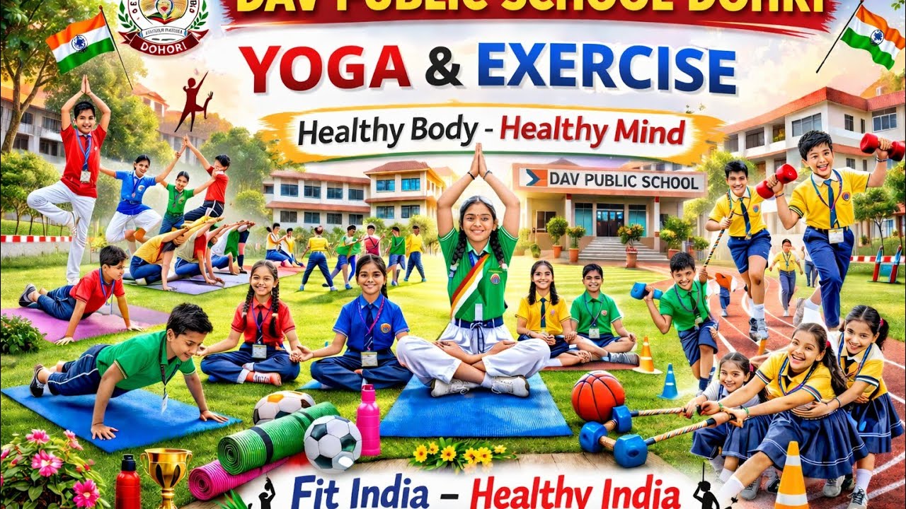 🆈🅾🅶🅰 🅸🅽 🅳🅰🆅 🅿🆄🅱🅻🅸🅲 🆂🅲🅷🅾🅾🅻, 🅳🅷🅾🆁🅸 #youtube #yoga #exercise #trending #viral #DAV