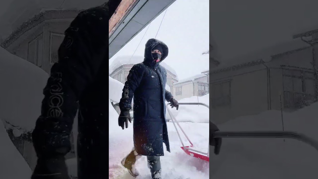 Nagpala ako ng snow 