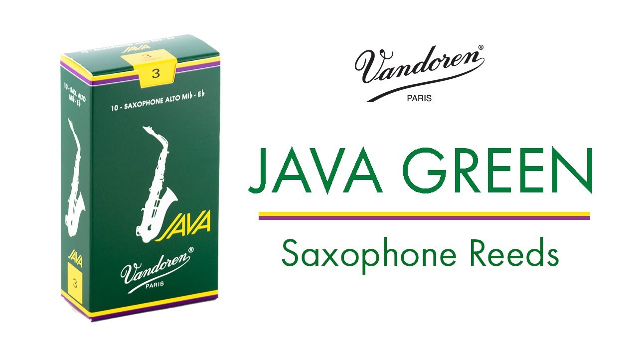 JAVA Green Saxophone Reeds - Vandoren