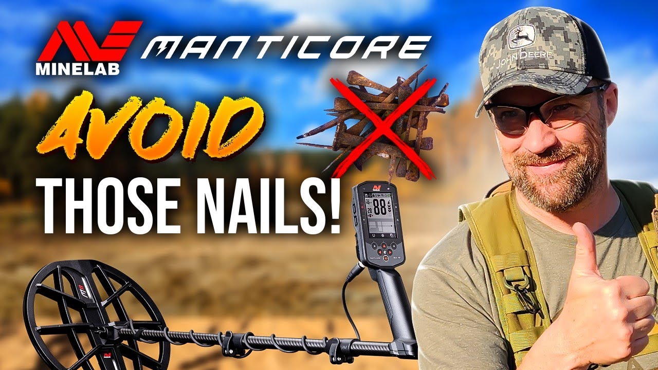 Minelab Manticore - Мастер-класс Избегайте этих гвоздей!