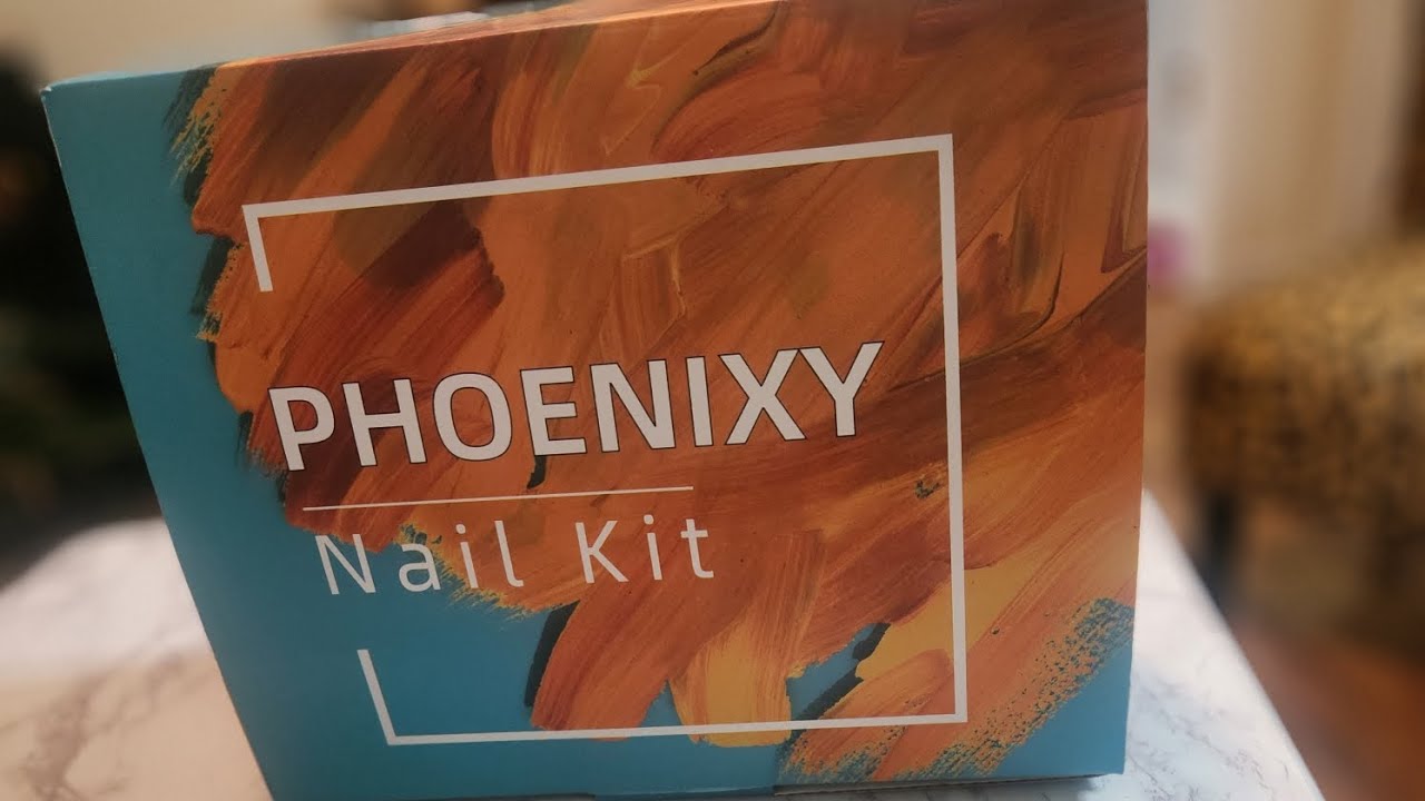 Phoenixy Gel Manicure Nail Kit|First-Time User