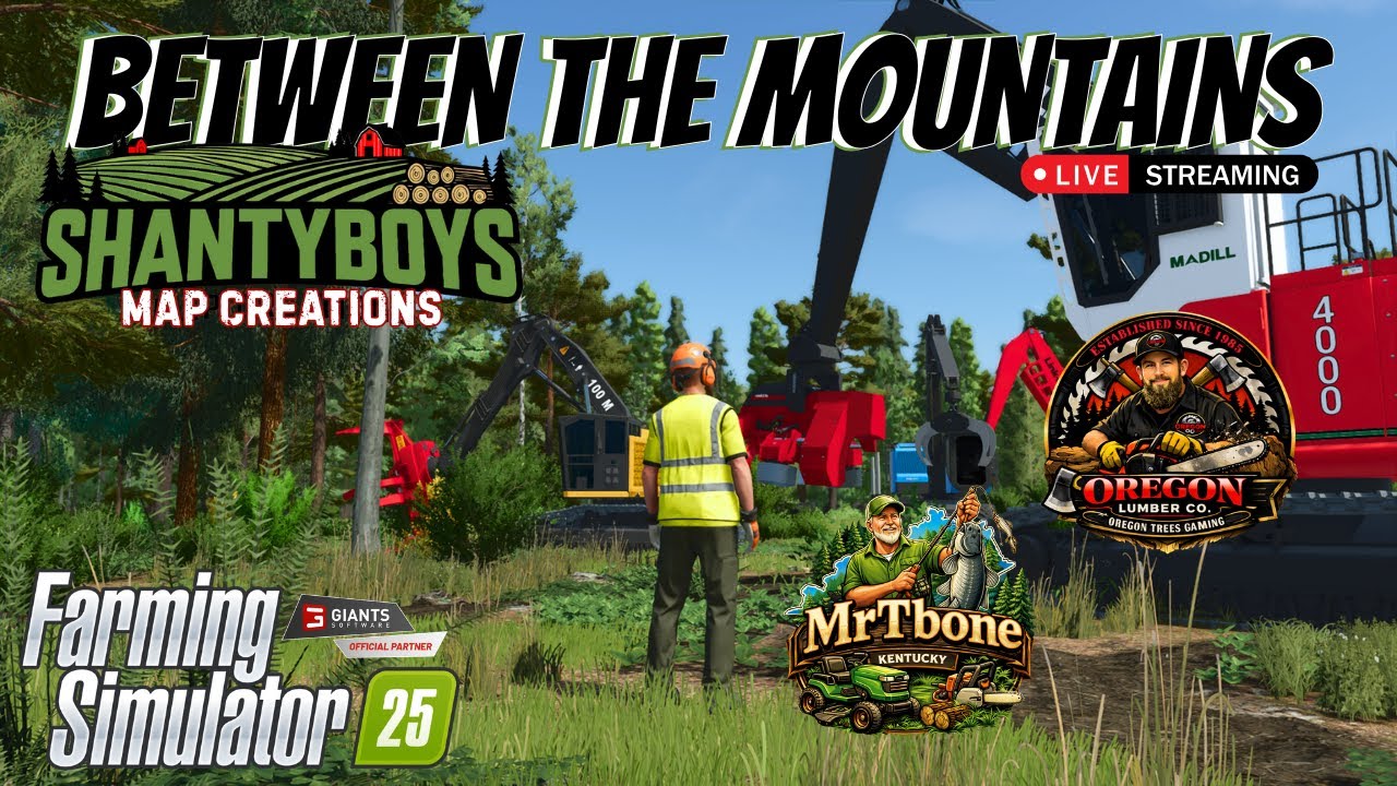 BETWEEN THE MOUNTAINS - Opening more ground - Farming Simulator 25