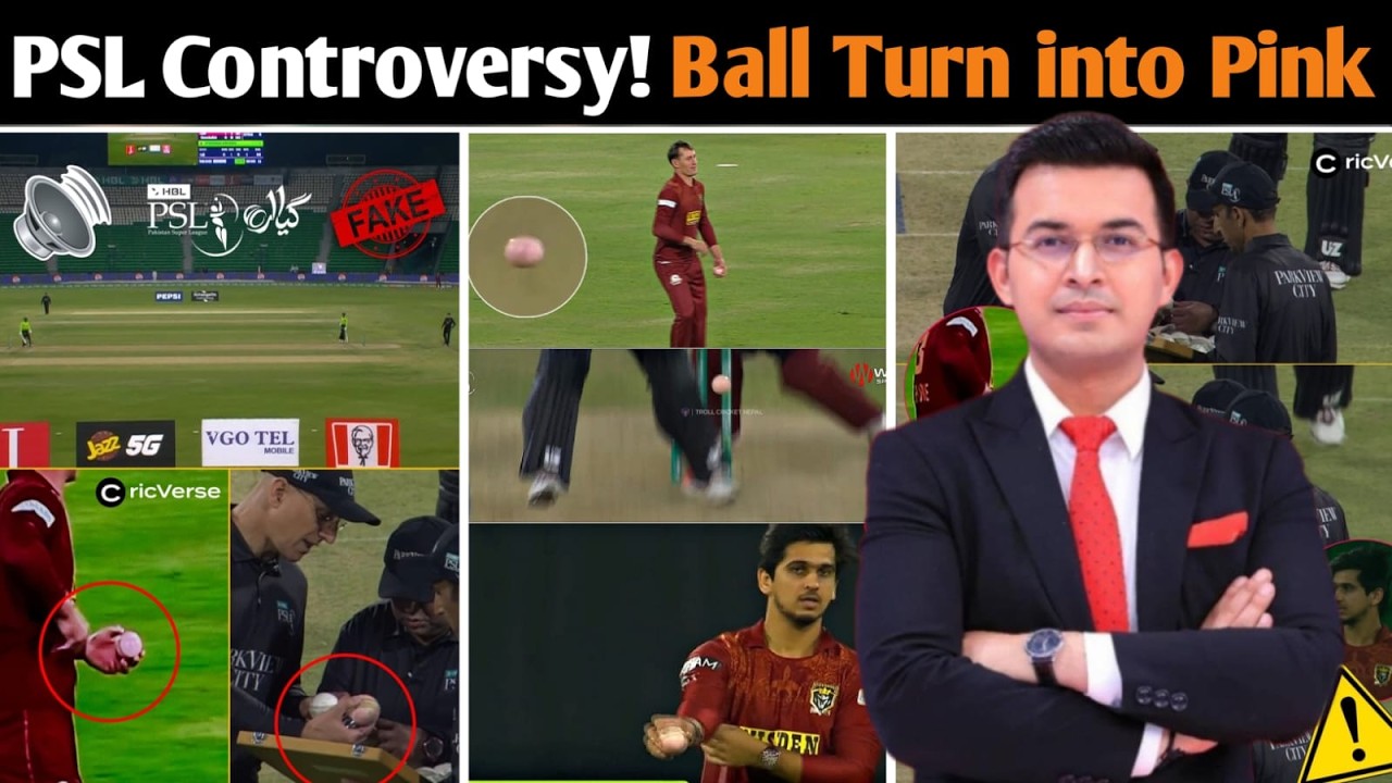PSL Controversy! WHITE BALL TURNED PINK! Hyderabad Kingsmen Kit Blunder Explained!