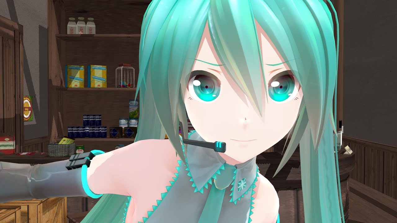 【MMD】YYB式初音ミクで「こっち向いてBaby」