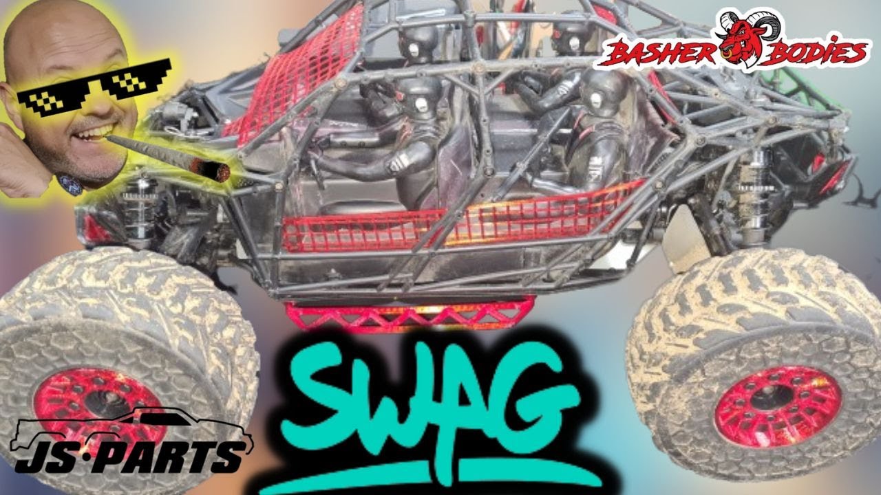 Arrma Fireteam get's 3D printed swag.