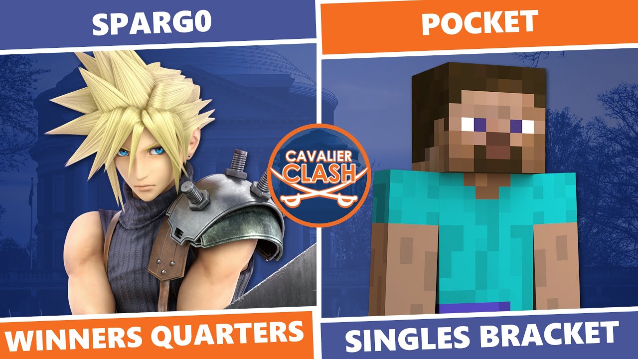 Cavalier Clash 6: Winners Quarters - Sparg0 (Cloud) Vs. Pocket (Steve) SSBU