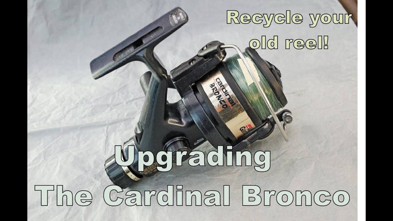 Модернизация катушки Abu Cardinal Bronco 4. Дейв показывает, как добавить шарики на катушку.